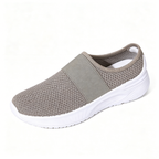 Summer Air Mesh Slip On Trainers | Comfort Open Back Casual Walking Footwear