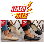 Stylish Orthopedic Leather Shoes - All-Day Comfort for Women