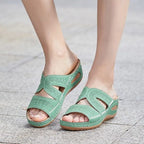 2026 Women’s Premium Orthopedic Open Toe Wedge Sandals